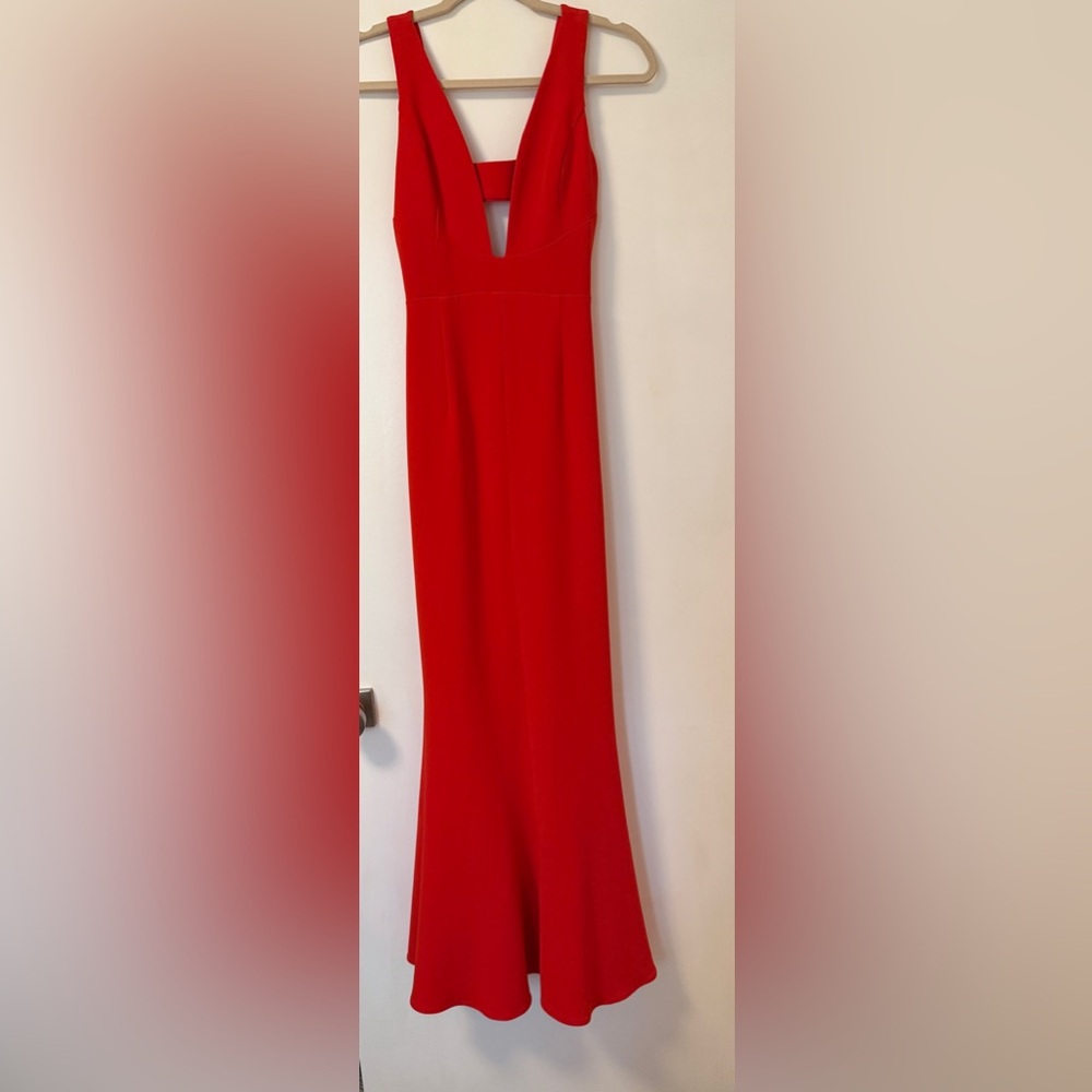 Red Intermix Keegan gown size P. Sleeveless